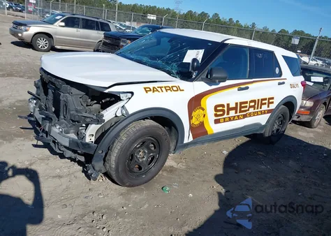 2022 Ford Police Interceptor from USA, damaged, VIN 1FM5K8AB6NGB71487